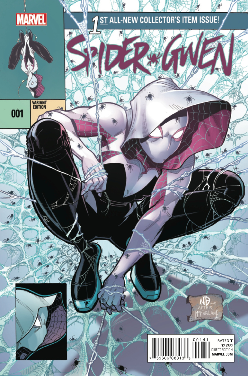 Variant cover by Nick Bradshaw and Sonia Oback